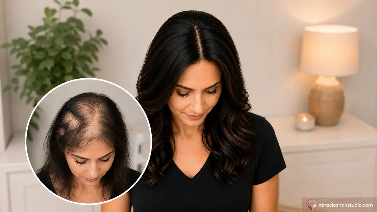 Cranial Hair Prosthesis for Alopecia - Miracles Hair Studio Oakland, CA