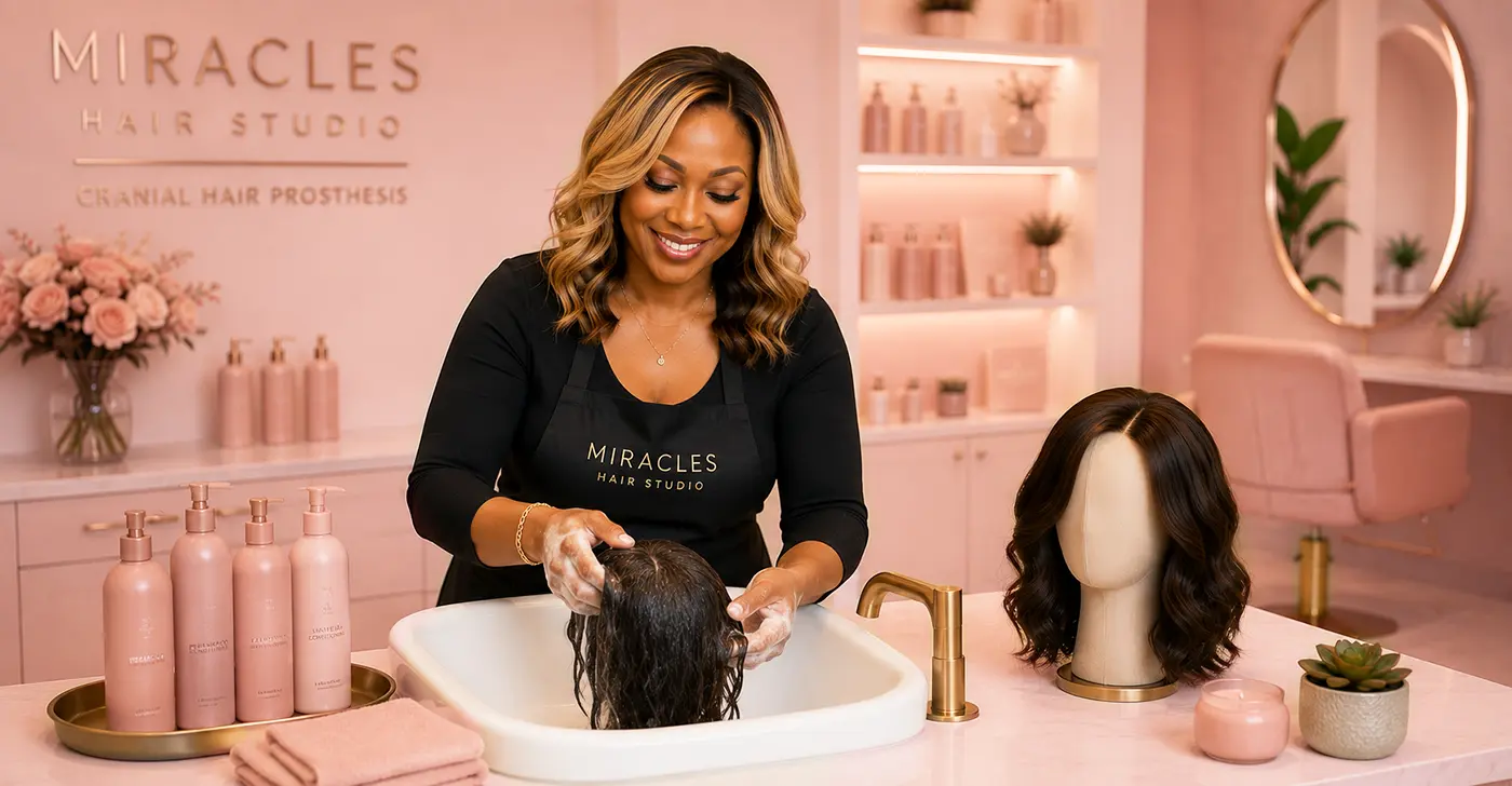 Hair Prosthesis Wig Maintenance Miracles Hair Studio Oakland, CA