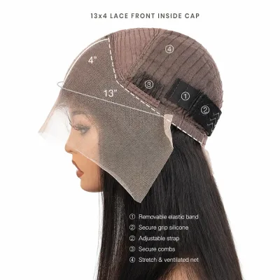 13x4 Lace Front Inside Cap - Miracles Hair Studio Oakland