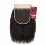 Kinky Straight 5x5 HD Lace Human Hair Closure
