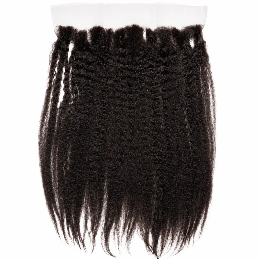 Brazilian Kinky Straight 13x4 Transparent Lace Human Hair Frontal | Miracles Hair Studio Oakland Brazilian Kinky Straight 13x4 Transparent Lace Human Hair Frontal | Miracles Hair Studio Oakland