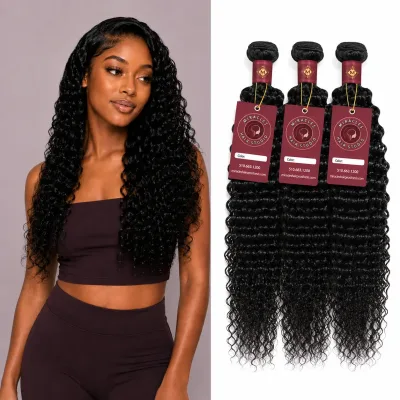 Burmese Curly Human Hair Bundle Deals | Miracles Hair Studio Oakland