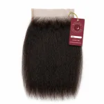 Kinky Straight 5x5 HD Lace Human Hair Closure