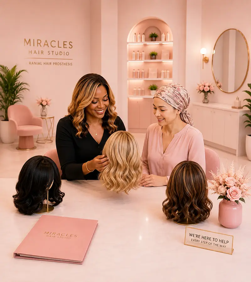 Miracles Hair Studio Hair Prosthesis Hair Replacement System in Oakland, CA