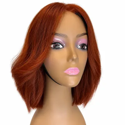 The "Venita" Wig - Raw Straight Vietnamese Cowboy Copper HD Lace