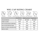 Glueless wig measuring chart